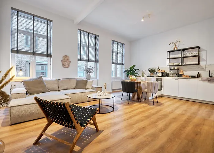 Park Avenue Apartments - Dom Mit Stil - Kueche - Parkplatz - Wlan - 65 Zoll Tv - Netflix